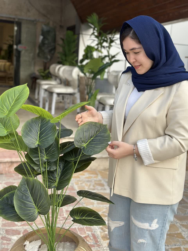 درختچه دیفن مصنوعی ۹۰ سانتی ۲۴ برگ