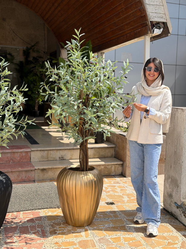 درختچه مصنوعی زیتون ارتفاع ۱۸۰سانتی متر