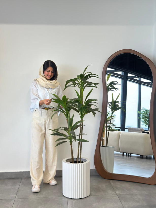 درختچه مصنوعی یوکا ۴ تنه ۱۴۰ سانتی